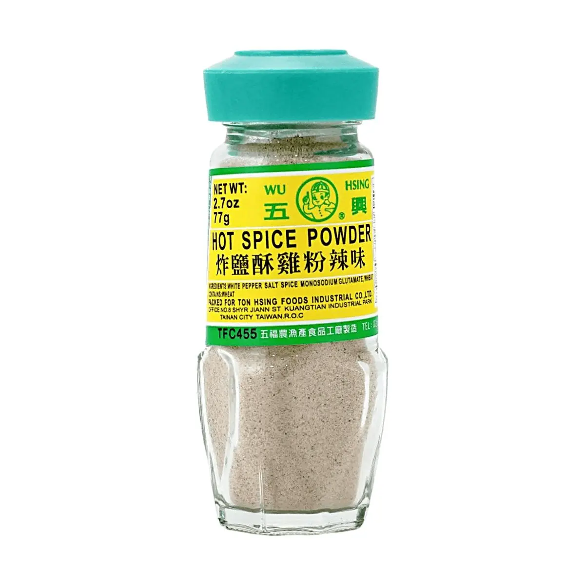 WUHSING Spicy Salt and Pepper Chicken Fry Mix - 77g | Crispy Korean Fried Chicken Seasoning Powder