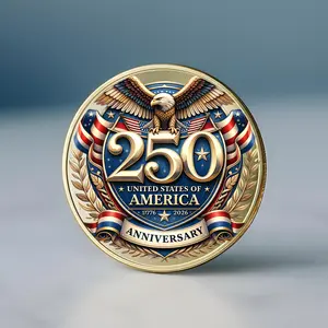 1776-2026, 250TH Anniversary U.S.A. Commemorative Challenge Coin, Gift for Staff
