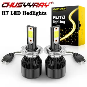 For Subaru B9 Tribeca 2006-2007 Vehicle Accessories H7 Pure White Light LED Headlight Low Beam Bulbs