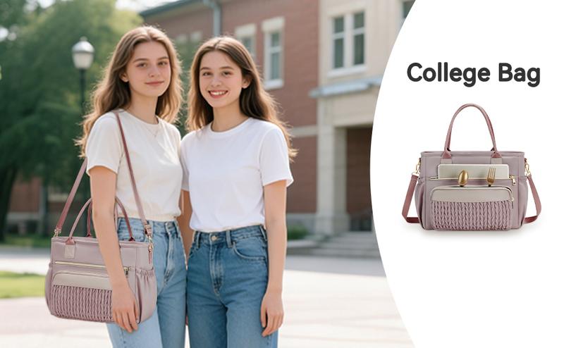 HSHRISH Insulated & Leak - Proof Lunch Bag For Women - Ideal for Work, Picnics