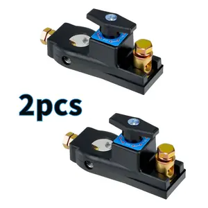 2pcs Battery Disconnect Switch, Heavy Duty Battery Shut Off Switch, General High Current Master Battery Power Cut Isolator Kill Switch, Battery Kill Switch for Car, RV and Boat (1)