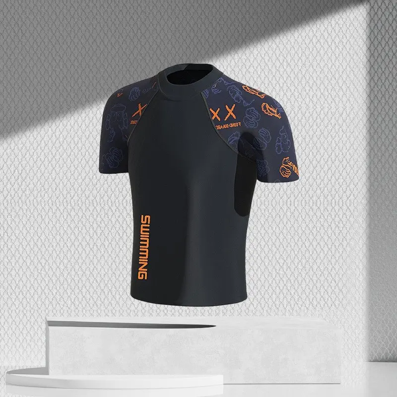 Orange Bear Swimming Clothes