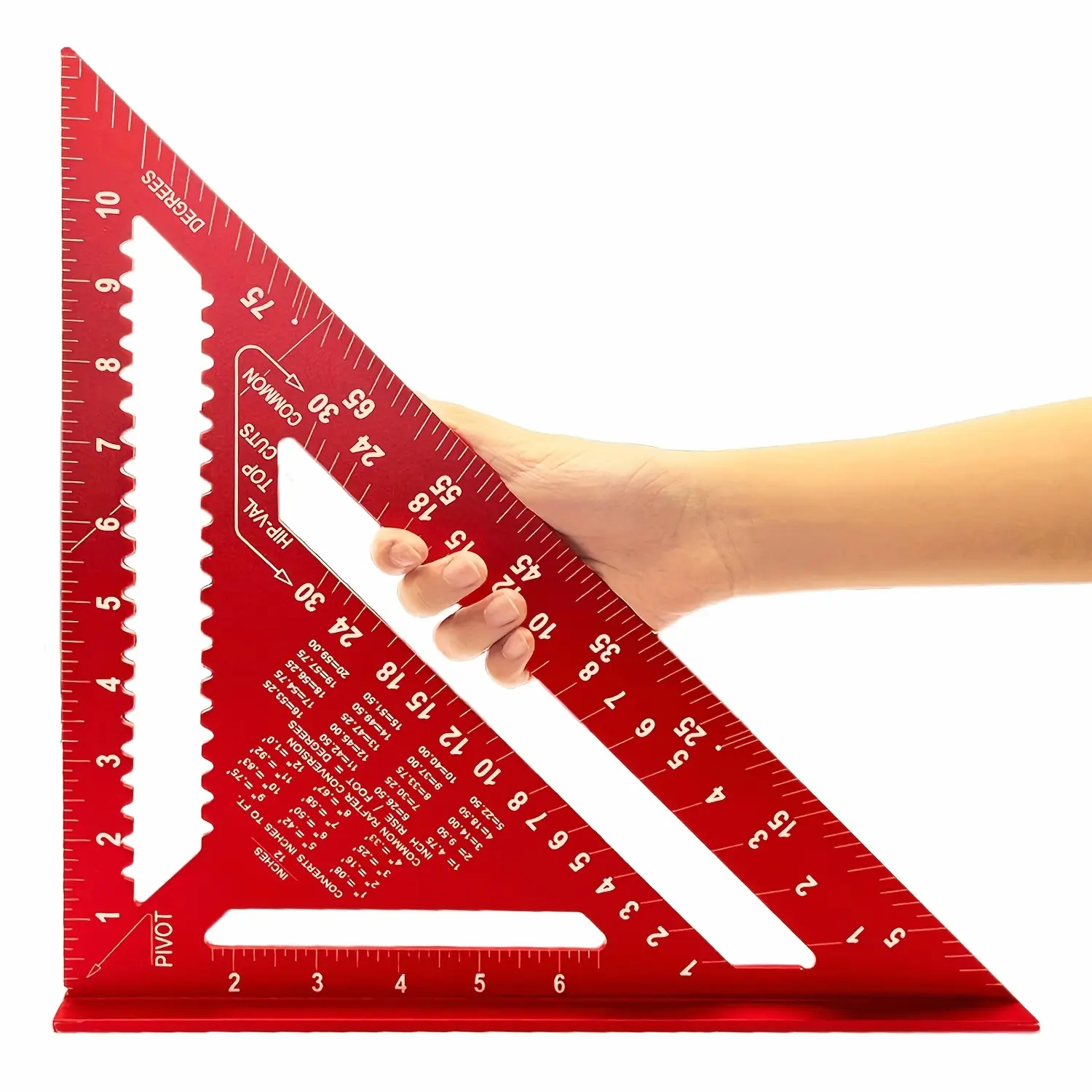 High-precision Aluminum Alloy 7&12Inch Aluminum Alloy Woodworking Angle, Suitable for Metric Measuring Tools for Home Decoration And Design Projects, Measuring Tools for Carpenters And Construction Workers, And Manual Multi-functional Measuring Tools
