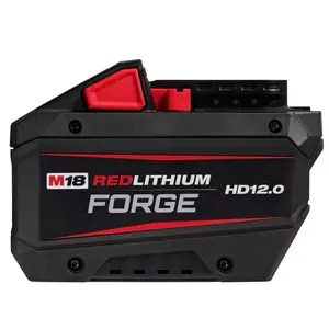 Milwaukee M18 18V Lithium-Ion REDLITHIUM FORGE HD 12.0 Ah Battery Pack