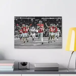 [Sale off up to 65%][Free Ship][No Frame] HOT!!! Jack Sawyer Sack Fumble Six vs Texas Ohio State Photo Poster