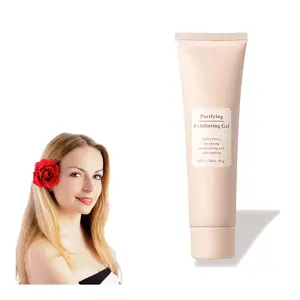 2 pcs Purifying Exfoliating Gel, Purifying Exfoliating Moisturizing Gel for Face and Body, Removes Dirt and Oil