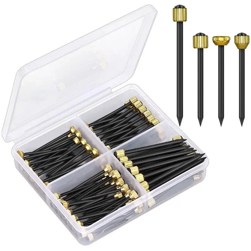 120Pcs Picture Hanging Nails 4 Sizes Wall Nails for Picture,Nails for Wall Picture for Wall Decoration Hanging Frame Kit