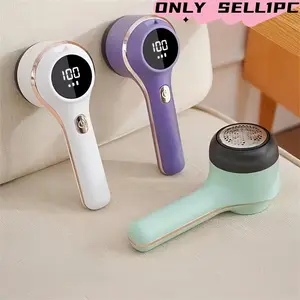 Electric clothes ball remover with three ball-removal functions - USB portable ball trimmer, suitable for clothes, bedding, carpets, and sofas - Alloy material, USB rechargeable clothes trimmer