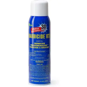 Barbicide RTU (Ready-to-Use) Professional Surface Spray, Hospital Grade Cleaner for Salons, Barbershops & Spas, EPA Registered Non-Aerosol Mist for Non-Porous Surfaces, 15 Oz