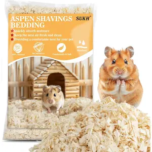 14 OZ Aspen Shavings Hamster Bedding for Small Animals like Guinea Pig Rabbit Snake Bunny Hedgehog Chinchilla and for Horse Chicken Coop Enclosure Pet Supplies