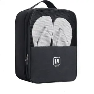 Multi-functional business trip shoe storage bag, waterproof and dustproof shoe bag, double-layer shoe bag