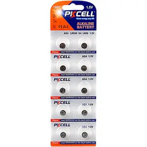 212 MAIN 1.5V Alkaline Button Cell Batteries, 10-Pack (1 lbs) - Small-Size Replacement for Sports Gear, Outdoor Cycling Equipment, Remotes, Watches, Electronic Devices, Button Battery, Replacement Batteries