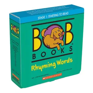 Bob Books - Rhyming Words Box Set Phonics, Ages 4 and Up, Kindergarten, Flashcards (Stage 1: Starting to Read) [With 40 Rhyming Word Puzzle Cards] -- Lynn Maslen Kertell, Mixed Media Product