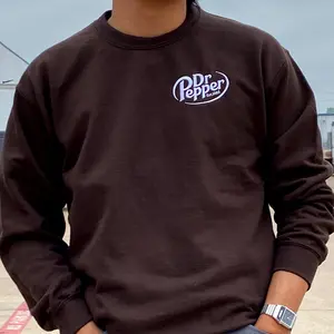 DR.PEPPER embroidered Sweatshirt, Dr.Pepper Unisex Crewneck, Dr.Pepper Gifts, Fathers Day Gift