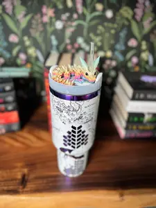 Baby Crystal Dragon Straw Topper