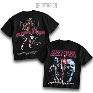 SPORTREIGN Chivas Griezmann Men's T-shirt, Soccer Fan Shirt, Chivas Fan Merchandise, Football Shirt, Mexico Soccer Graphic Tee Over Size, 100% cotton Shirt, Gift For Him, Made In USA.