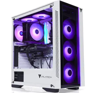 VRLA Tech GeForce RTX 5060 Intel Core 15-14400F RGB 32GB DDR5 6000MHz 1TB NVMe 600W PSU Windows Gaming PC Desktop
