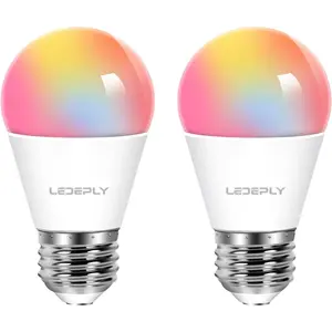 Zigbee A15 Bulbs, Compatible with Hue*, Alexa, & ConBee (Hub Required),E26, 5W=40W, Color Changing, Dimmable WiFi Light Bulbs,