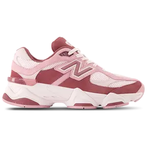 New Balance 9060 Pink Granite Washed Burgundy Youth / Women's Perfect Casual Daily Lifestyle Sneaker Fashion Footwear Gym Walking Shoe Running Sneaker Girl
