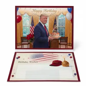 Funny Talking Birthday Card with Sound – Musical Greeting Card with Voice Audio – Hilarious Birthday Gag Gift for Dad, Mom, Friends & Family – Large 5x7 Card with Envelope