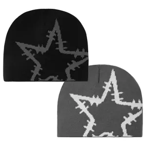 REVERSIBLE BEANIE - GREY/BLACK