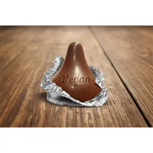 Vegan Dark Chocolate Foil-Wrapped Drops Allergen Friendly