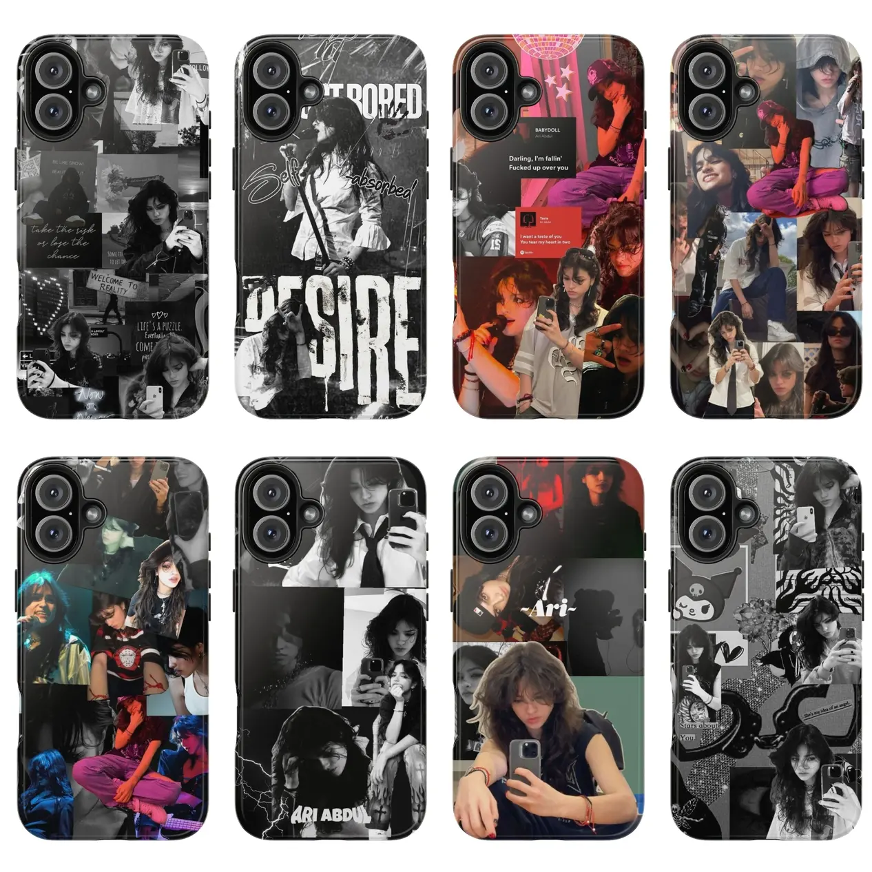 Ari Abdul Phone Case, Indie Music Case Cover For iPhone 17 16 15 14 13 12 11 Max Mini Plus and Samsung Galaxy S25 S24 S23 S22 S21 Ultra Plus Gift For Fans