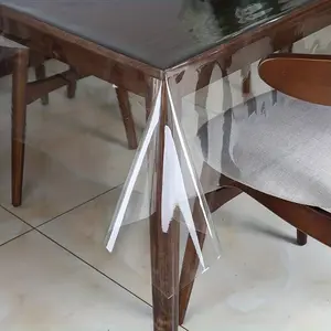 Clear  Desk Mat Heavy Duty Waterproof Scratch Resistant Desk Protector Pad for Office Computer Desk Home Office Writing Desk Tabletop Protection Easy Clean Cut to Fit BPA Free Transparent Cover