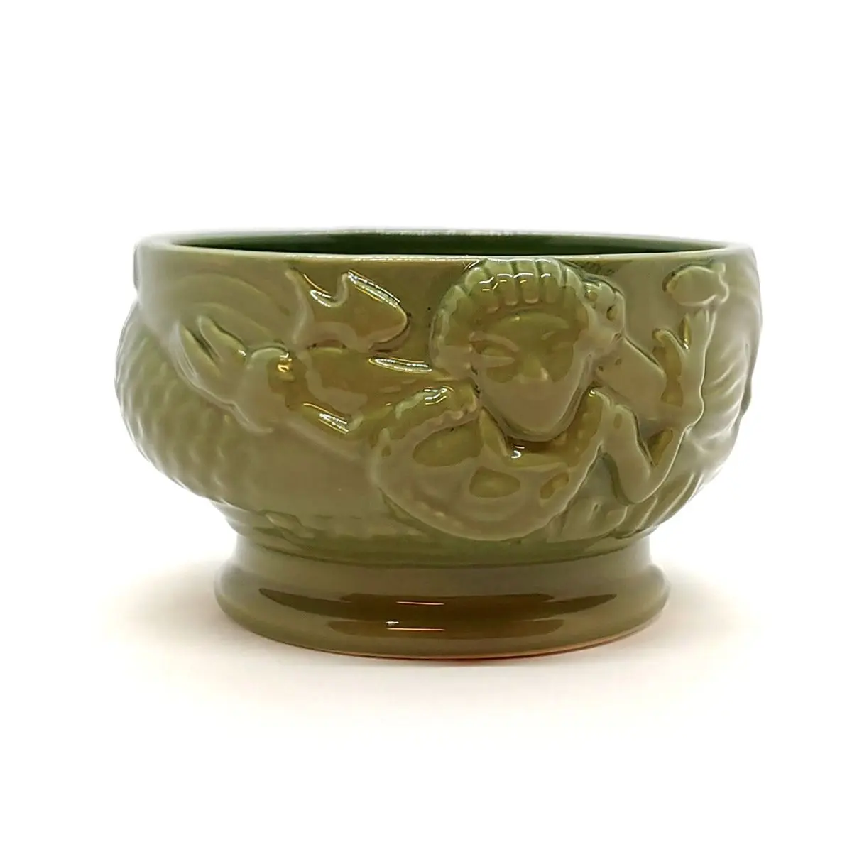BarConic® Handmade Ceramic Mermaid Bowl - Artisanal Pottery, Decorative, Handcrafted Kitchen Tableware for Ceramic Bowl Use Cases, Ceramic Bowls, Artisanal Pottery Bowls