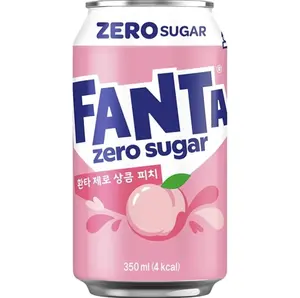 FANTA ZERO SUGAR WHITE PEACH  - China Import