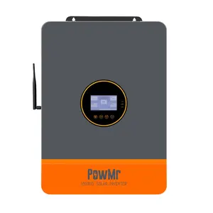 PowMr 12KW Split Phase 48V to 120V/240V AC Solar Inverter with Upgraded Touch Screen, 200A MPPT Charge Controller for 48V Lithium Batteries, Supports Up to 6 Units Parallel Operation & Dual Output Modes