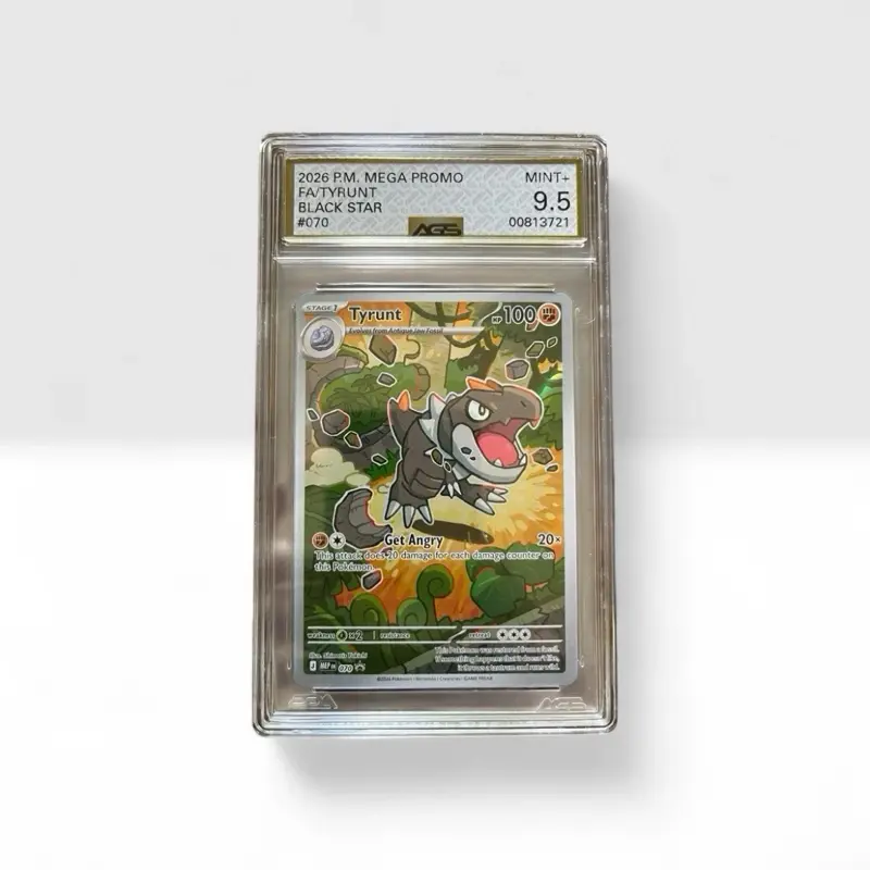Tyrunt Black Star Promo Card #70, AGS 9.5 Graded Collectible