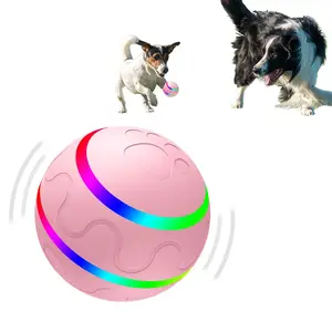 Interactive Dog Toys Dog Ball - 2026 Newly Upgraded Durable Motion Activated Automatic Moving, Bouncing, and Rotating Ball for Medium/Large Dogs, USB Rechargeable, Automatic Rolling Ball