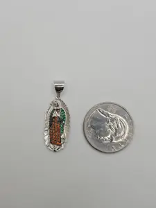 Dije de La Virgen plata 925