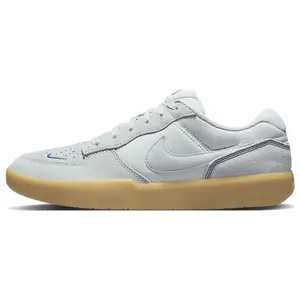 Nike SB Force 58 Low-Top Skate Shoes for Men and Women in Gray