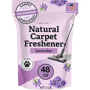 Carpet Deodorizer -   Lavender Carpet Freshener - Safe For Pets - Upholstery Deodorizer - Effective Pet Odor Eliminator For  Odor & Pet  - 3 Lb.