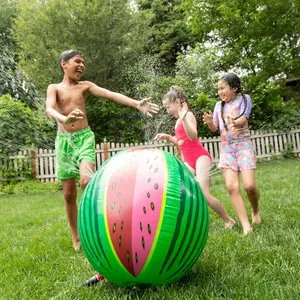 Play Fun Jumbo Watermelon Water Spraying Ball, 25 1/2"