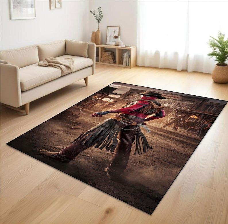 Cowboy Spiderman Doormat