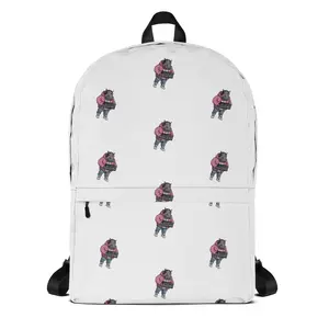 Boombox Hippo Backpack | HIP HOP BEATS Pattern Pack (Medium Size)