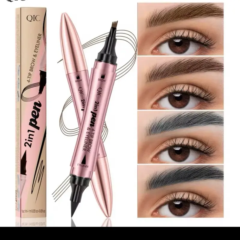 2in 1 pen 4-TIP BROW /& EYELINER BROW QIC QIC