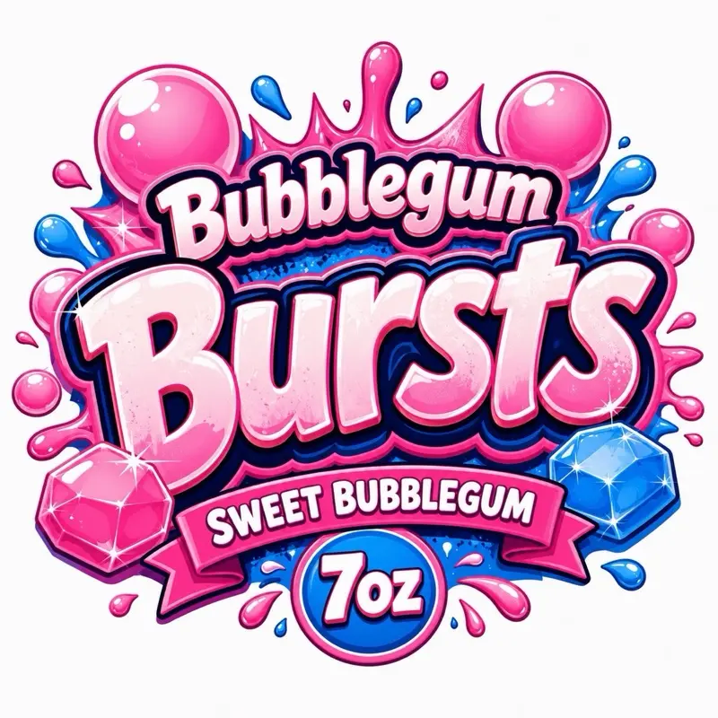 NEW BUBBLE GUM BURTS 7oz