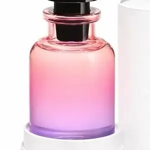 Pink ombré Spray Bottle - Sturdy High-Quality Glass with Fine Mist Sprayer for Premium Application - Perfect for Personal Use or Display