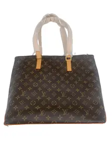 Pre-owned Louis Vuitton LV Classic Large Capacity Piano Shape Commute Document Tote Bag/wj07113723/3723