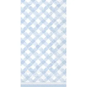 Light Blue Gingham, Guest Towels