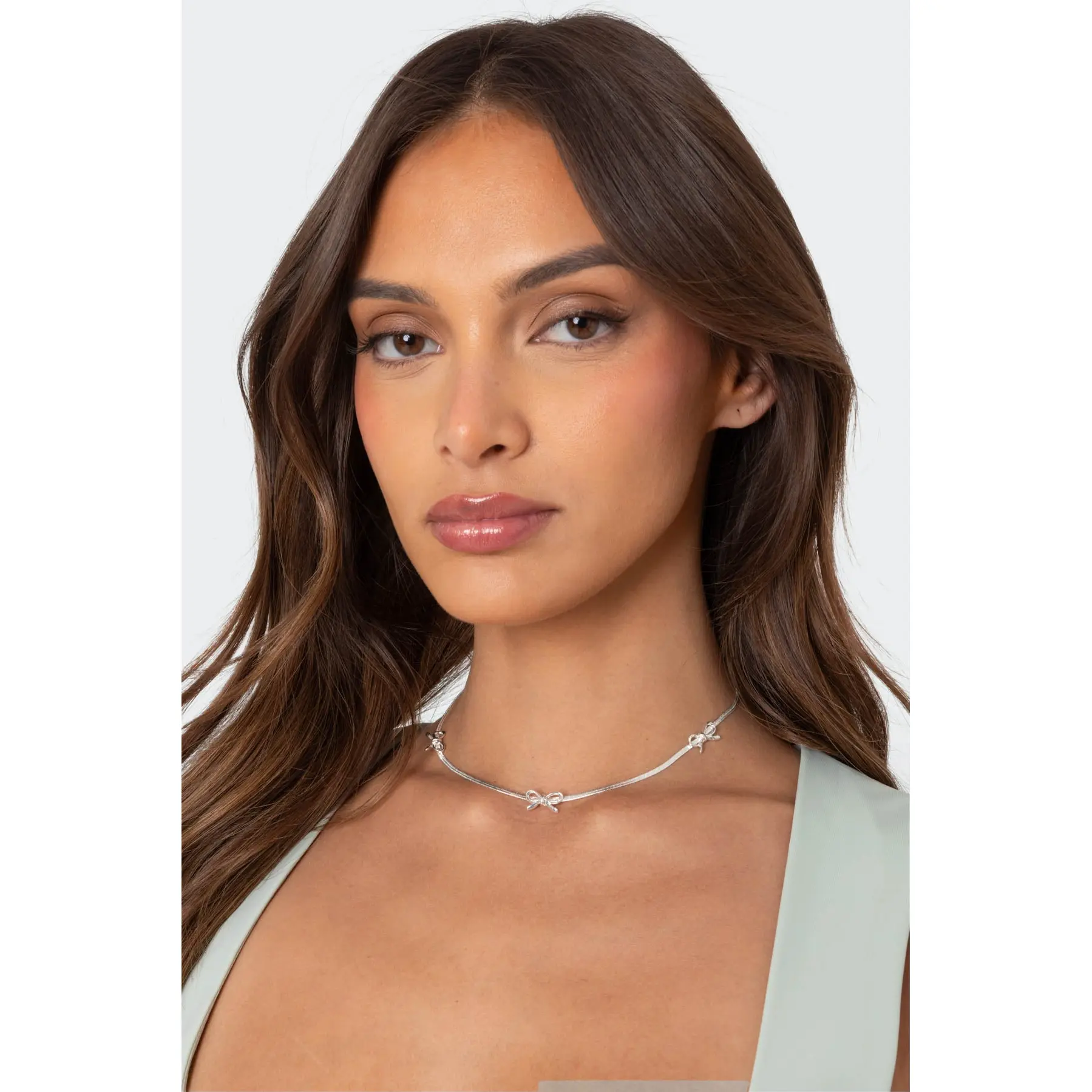 Triple Bow Necklace