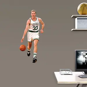 Larry Bird - RealBig Collection - Official NBA - Boston Celtics - Reusable Vinyl Wall Decals #1
