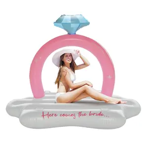 Giant Wedding Ring Pool Float