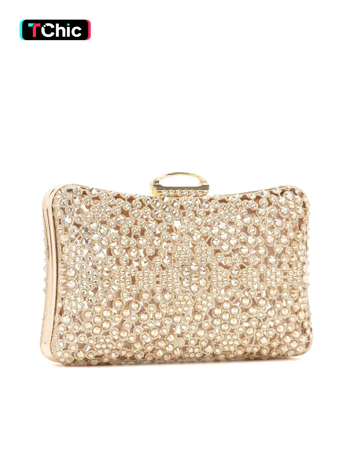 Openwork diamond-encrusted evening clutches, elegant clutch, acrylic evening bags, evening clutch purse, and luxury clutches—perfect for weddings, cocktail parties, and other events.