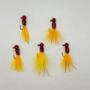 Driftdaddy Baits - Hand-Tied Crappie Jigs - 1/16 oz -5 pack