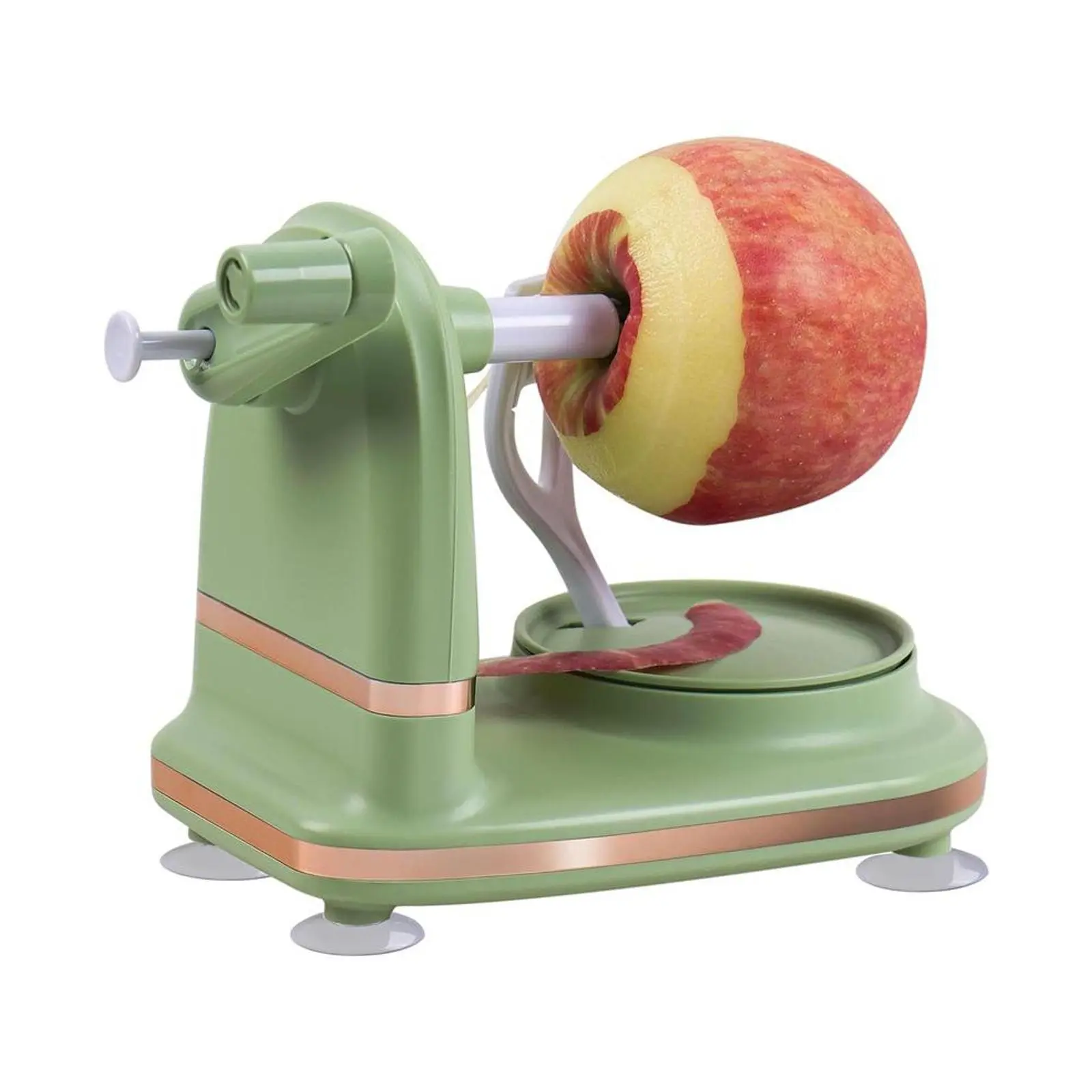 【JULIANG】Apple Peeler,Apple Pealer Slicer & Corer for Home Kitchen Quick Applesauce Pie Making Manual Multifunctional